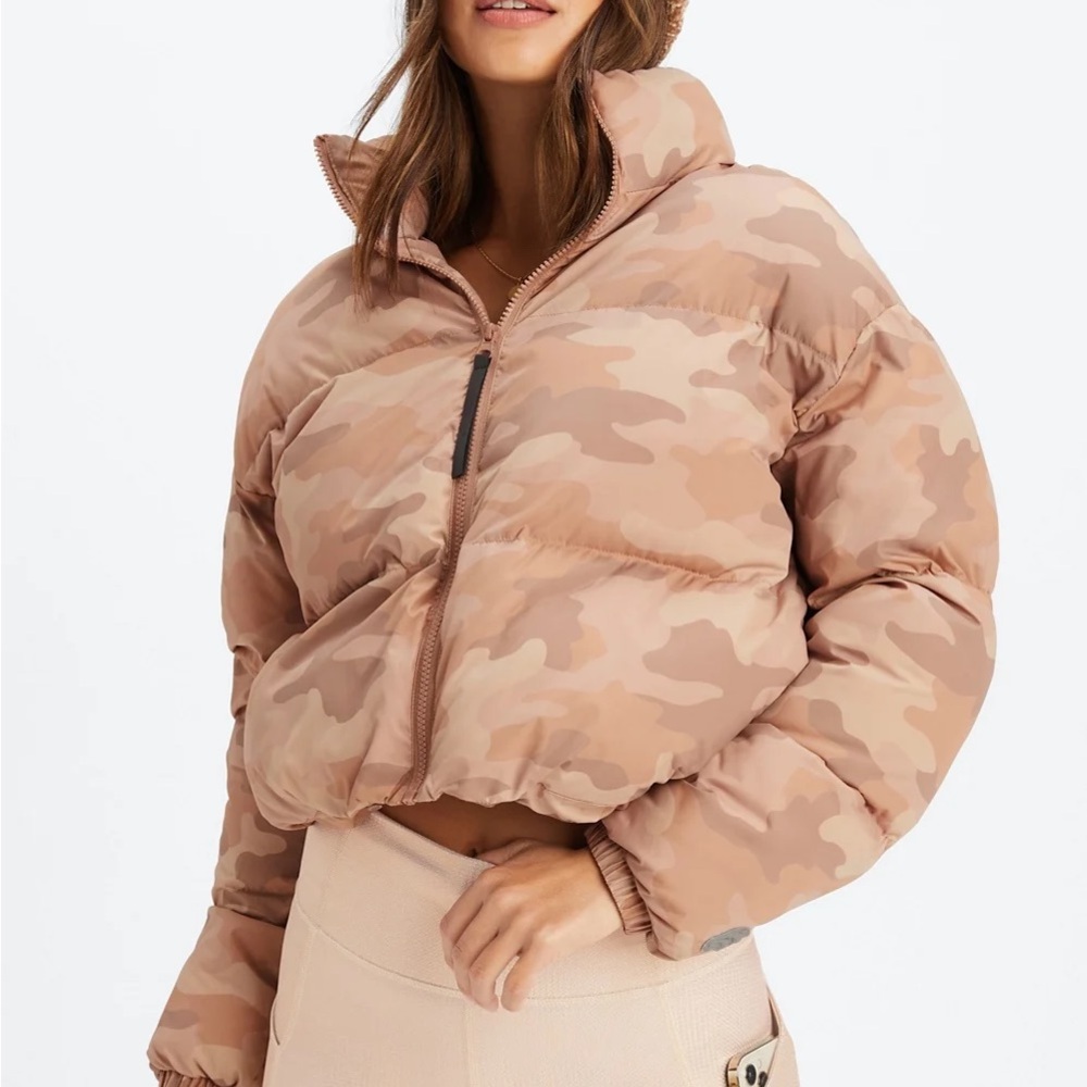 Teddy Large Camo/Willow Bark Logo
